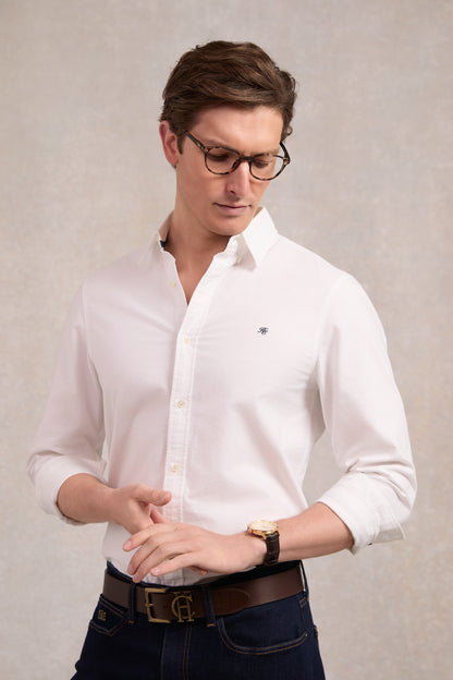 Men's Classic Oxford Shirt (White)