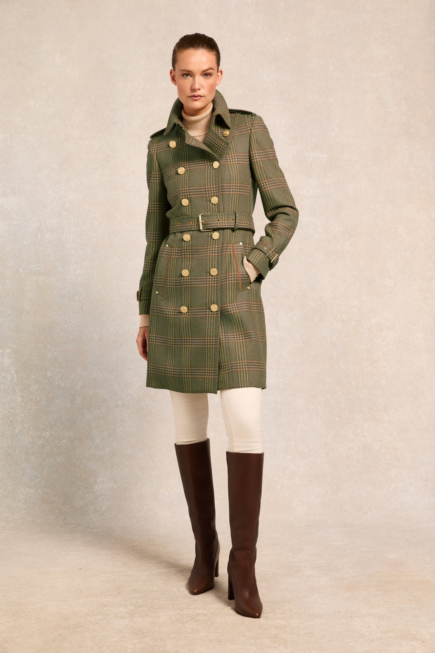 Marlborough Trench Coat (Leveret)