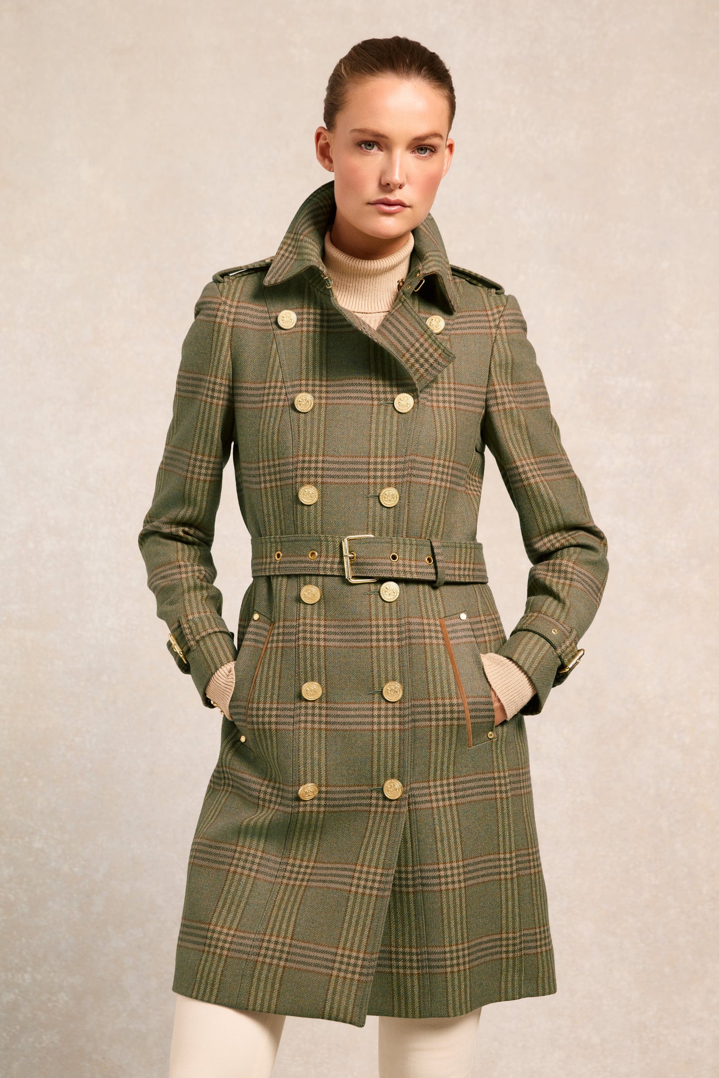 Marlborough Trench Coat (Leveret)