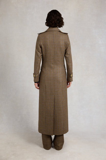 The Great Coat (Abbot Check Tweed)