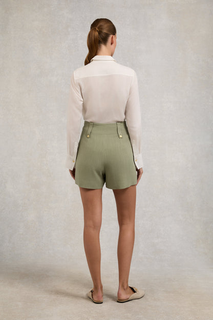 Tailored Short (Sage Linen)