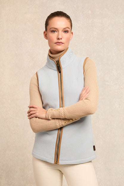 Country Fleece Gilet (Pale Blue)