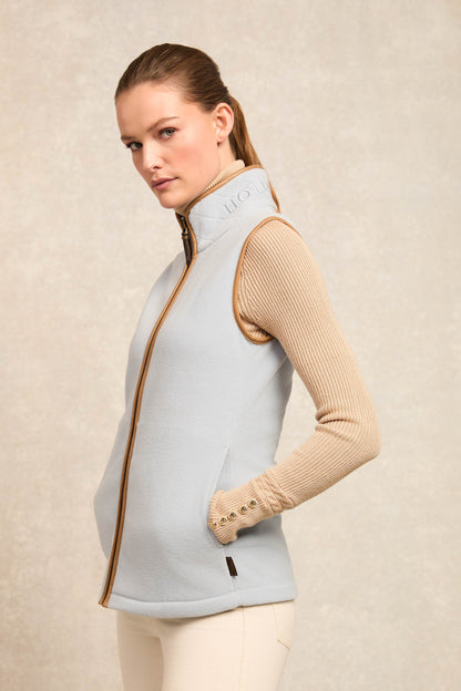 Country Fleece Gilet (Pale Blue)
