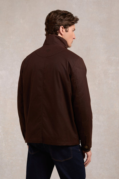 Four Pocket Wax Jacket (Chocolate)