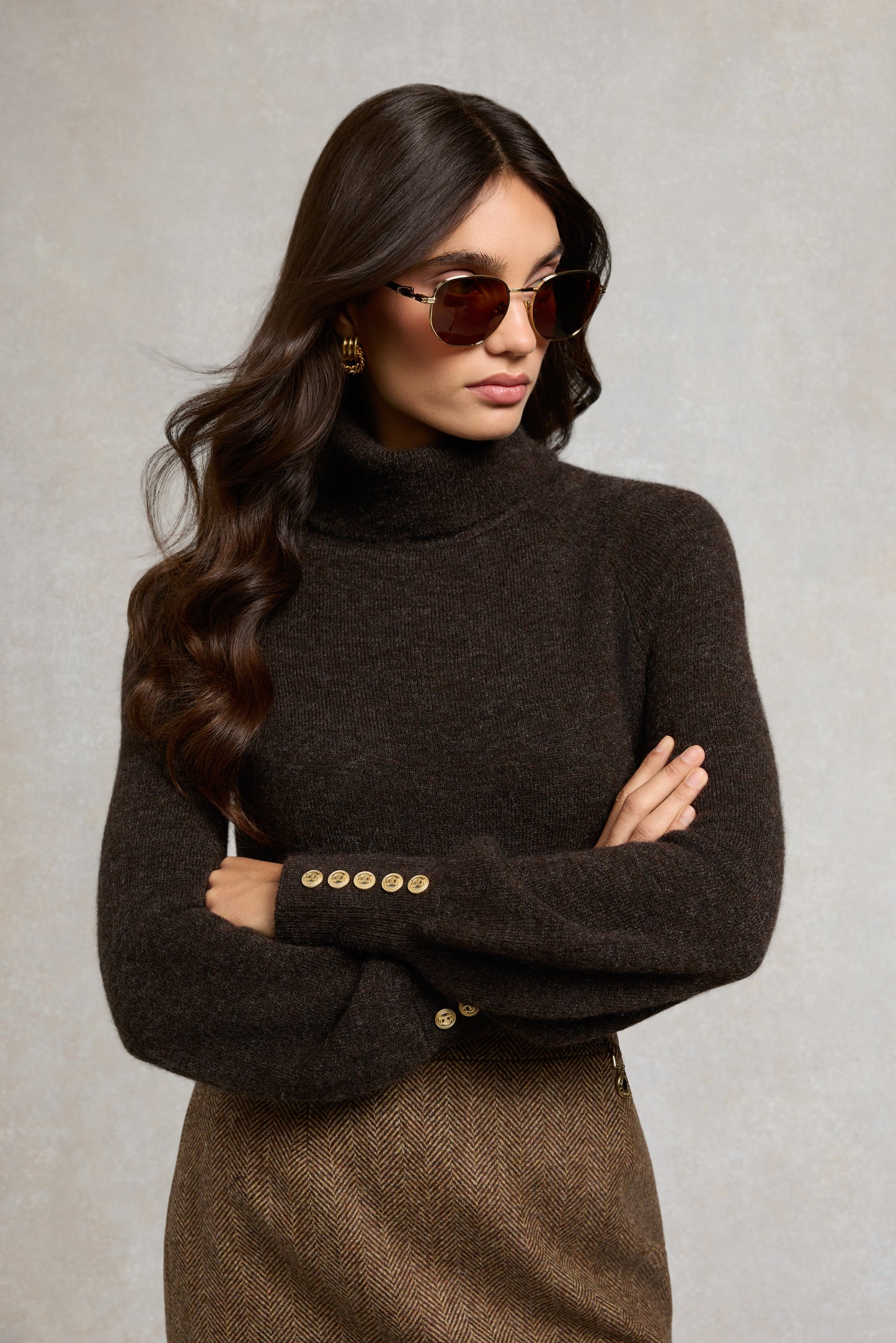 Cannes Sunglasses (Gold)