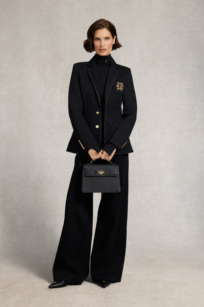 Lucy Essential Roll Neck (Black)