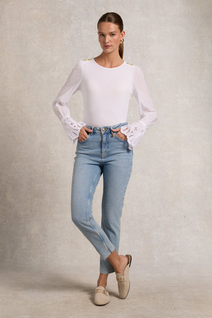 High Rise Slim Jean (Vintage Indigo)