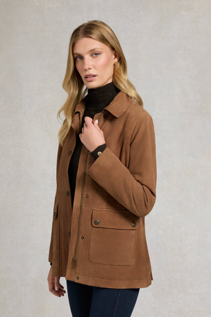 Country Suede Jacket (Cognac)