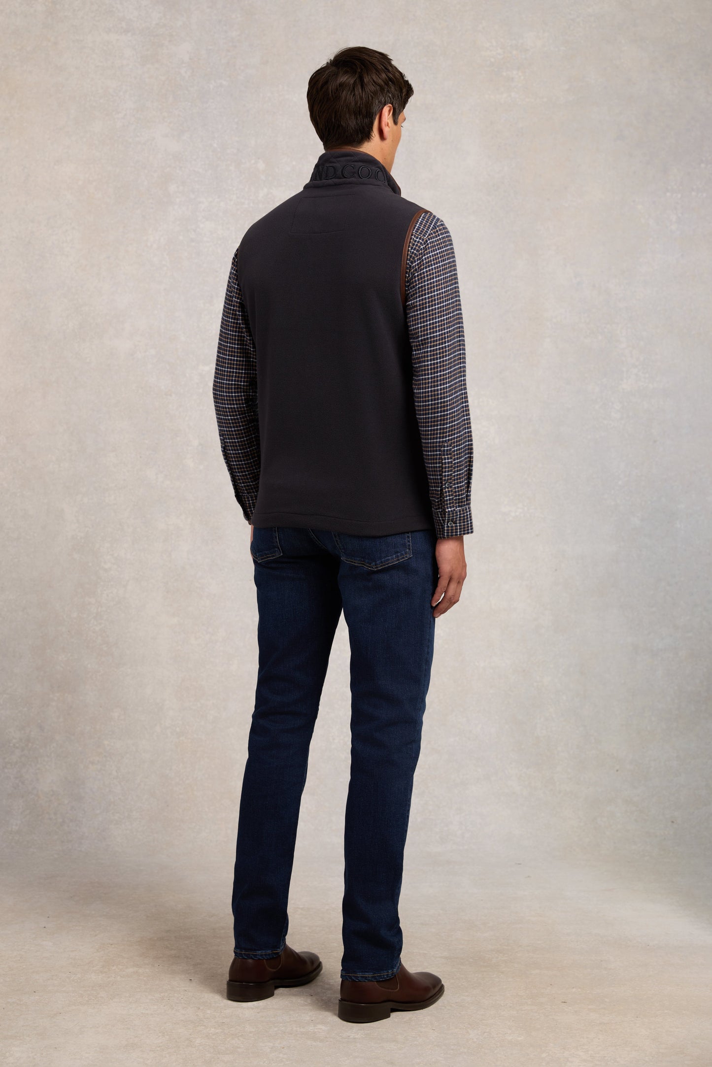 Country Fleece Gilet (Ink Navy)