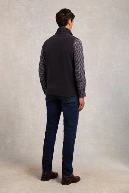 Country Fleece Gilet (Ink Navy)