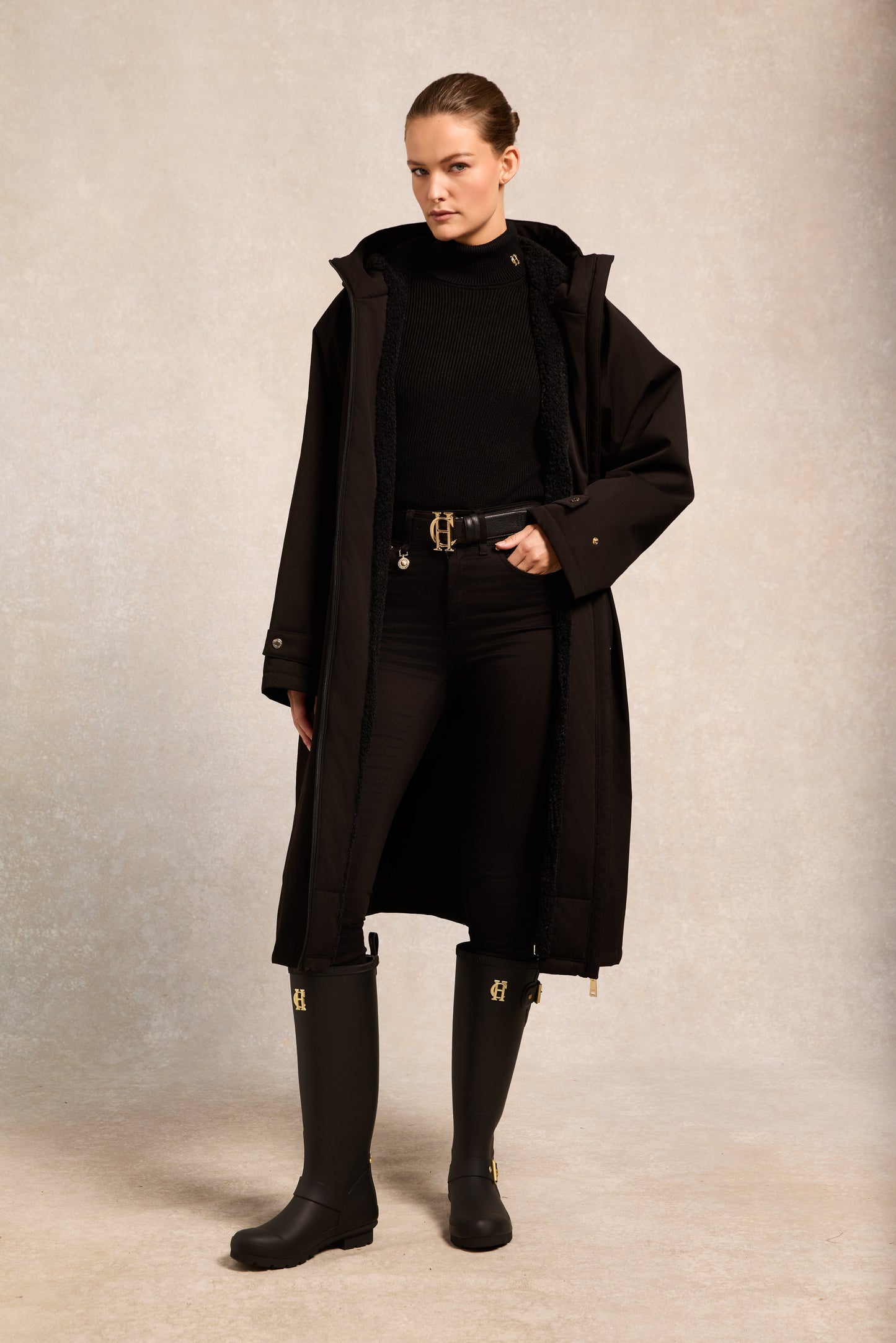 Unlined Regency Wellington (Matte Black)