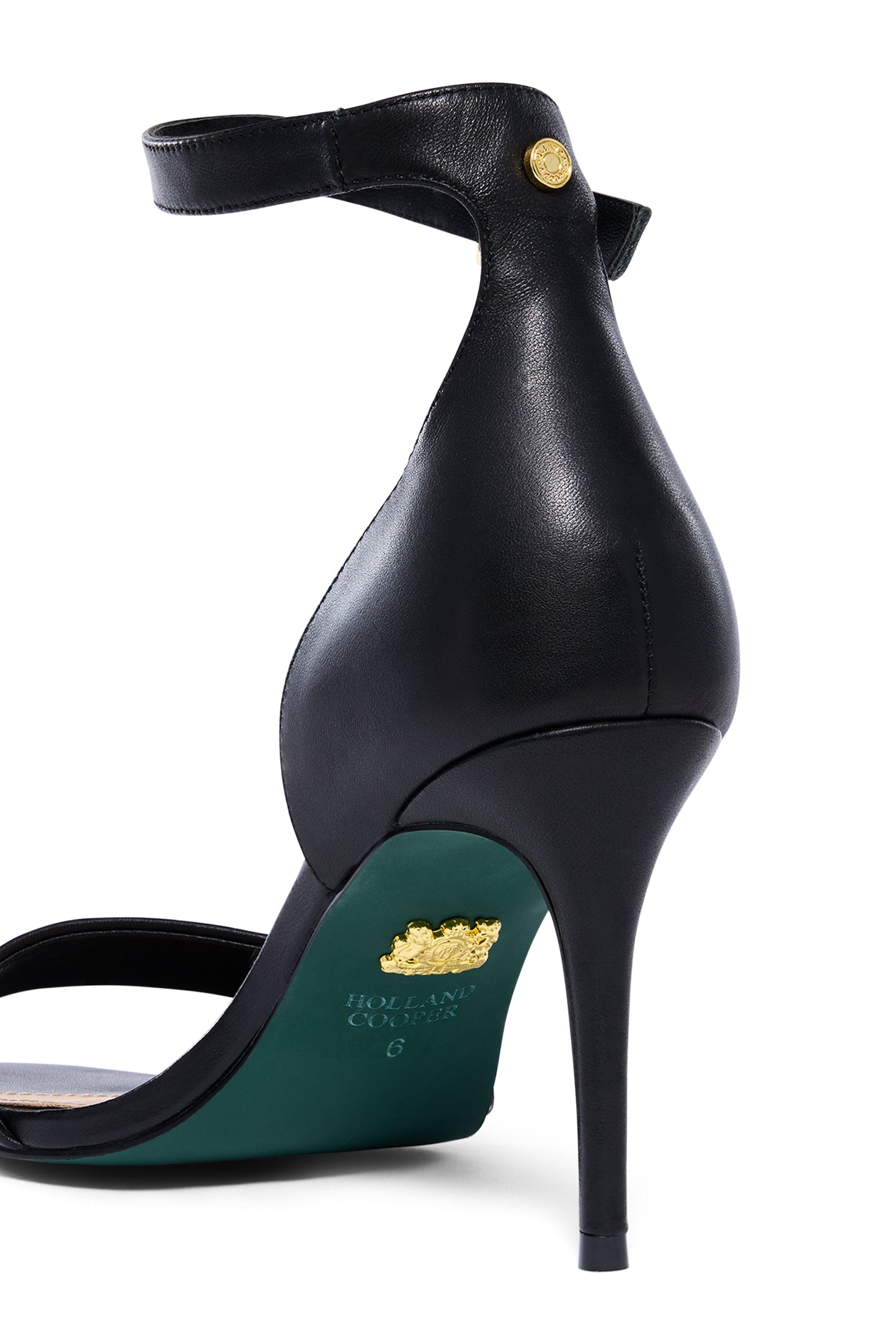 Ellenborough Stiletto (Black Leather)