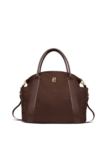 Cheltenham Tote Bag (Chocolate Monogram)