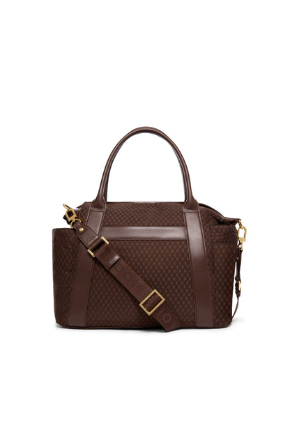 Cheltenham Tote Bag (Chocolate Monogram)