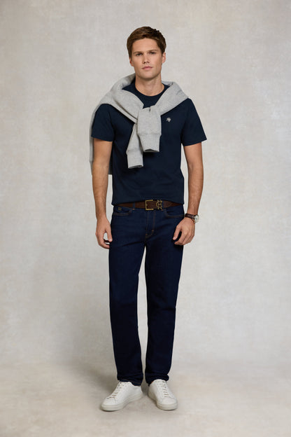 Men's Crew Neck T-Shirt (Ink Navy)