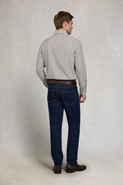 Men's Classic Woven Button Down Shirt (Cheltenham Check Green)