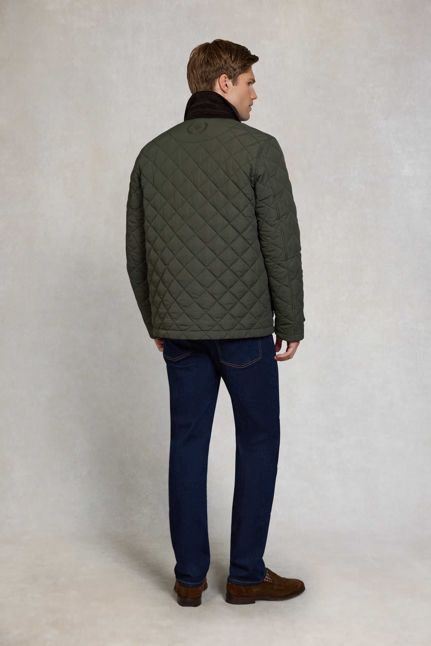 Men's Quilted Liner Jacket (Army Khaki)
