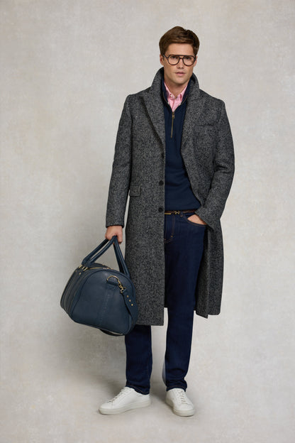 Men's Quarter Zip Sweat (Ink Navy)