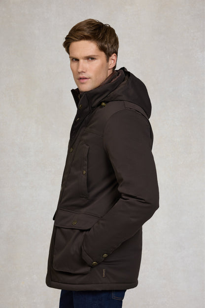 Men's Stamford Field Coat (Chocolate)