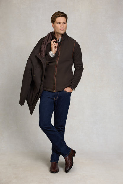 Men's Stamford Field Coat (Chocolate)