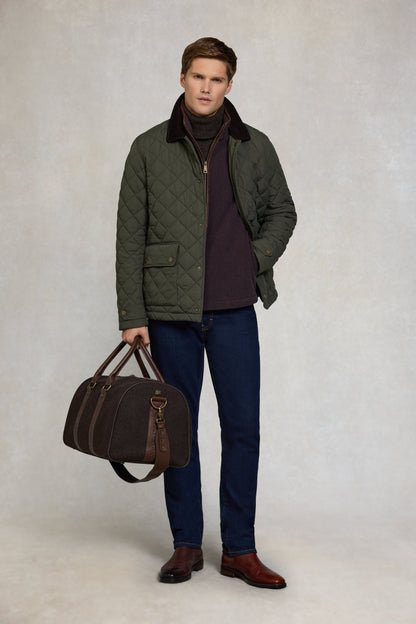 Men's Country Fleece Gilet (Claret)