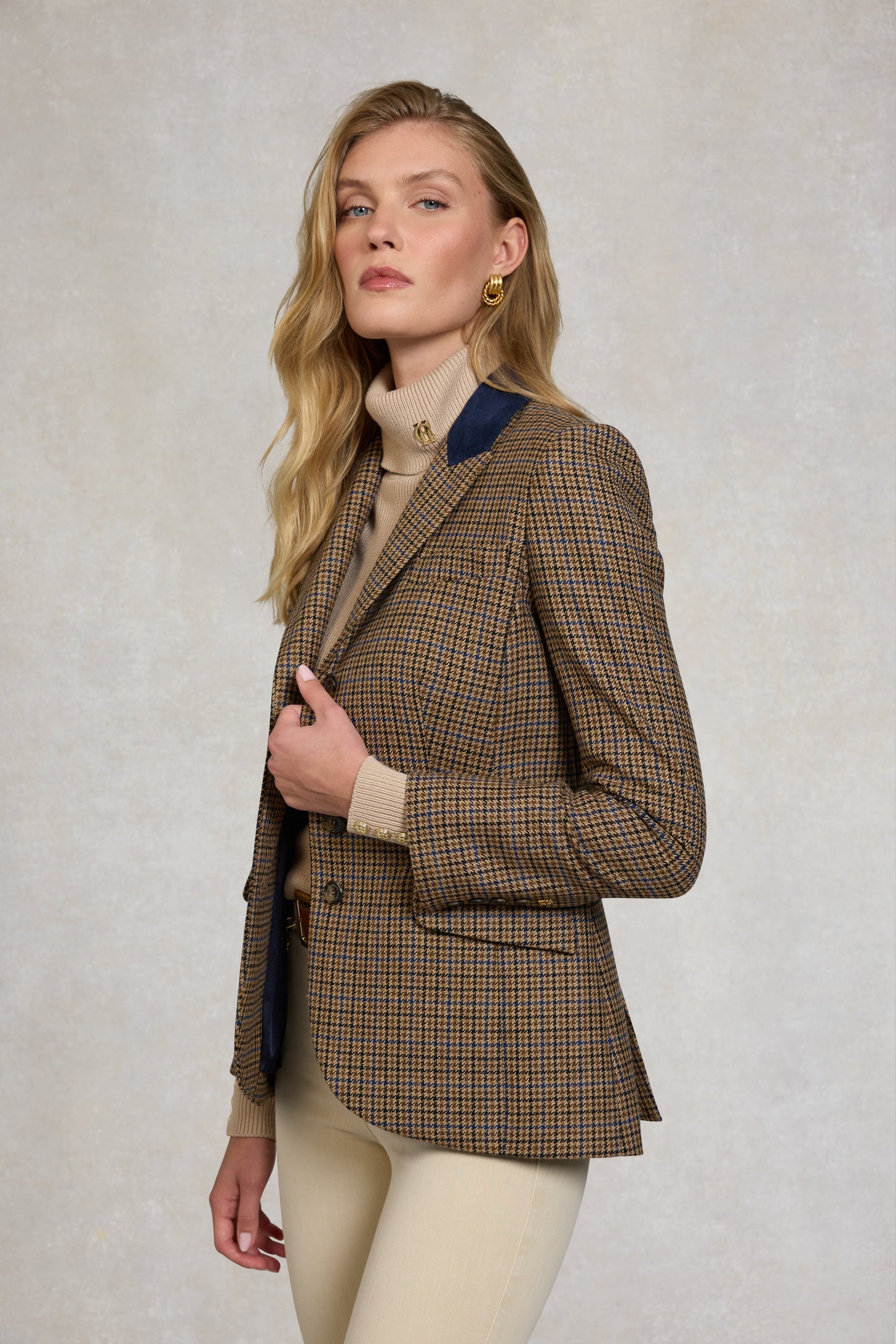 Hacking Jacket (Abbot Check Tweed)