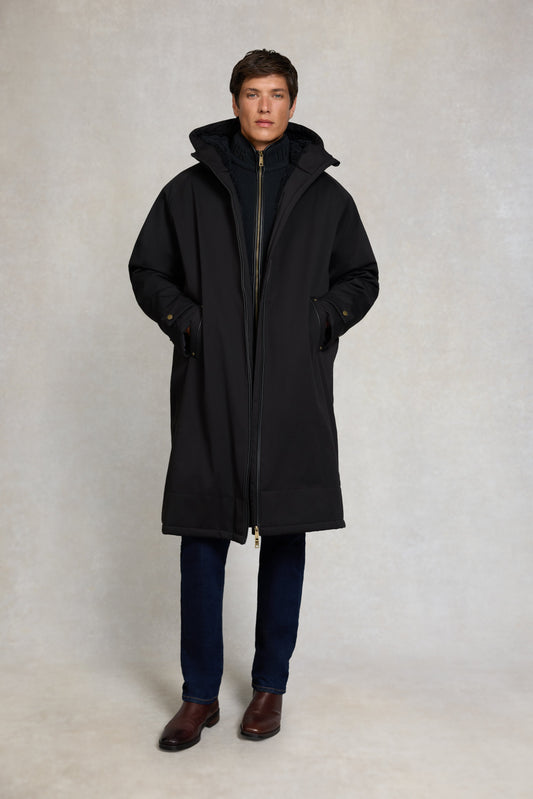 Men's One-Size Waterproof Coat (Black)