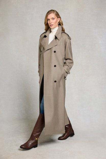 Full Length Soho Trench Coat (Westminster Tweed)