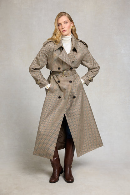 Full Length Soho Trench Coat (Westminster Tweed)