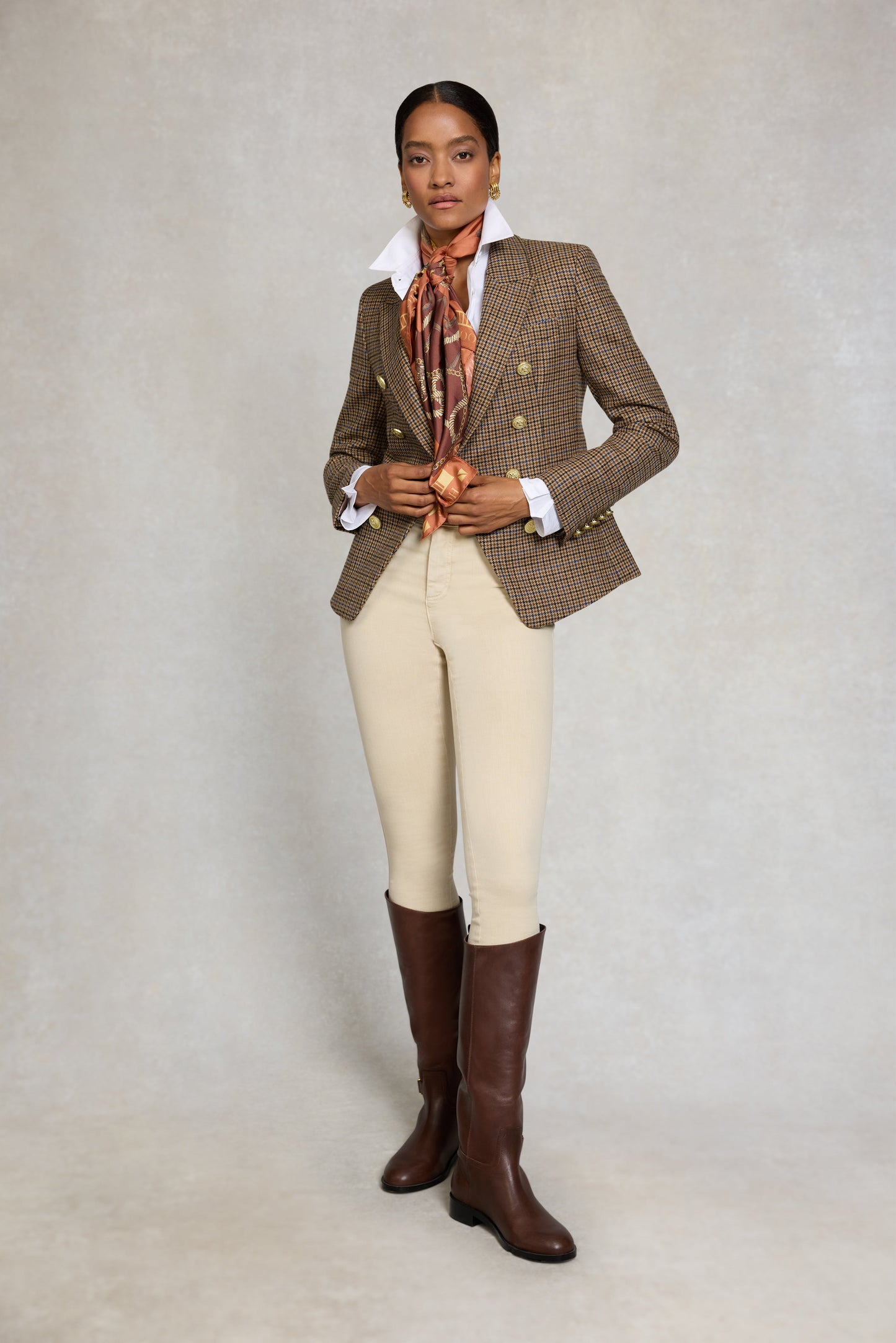 Knightsbridge Blazer (Abbot Check Tweed)