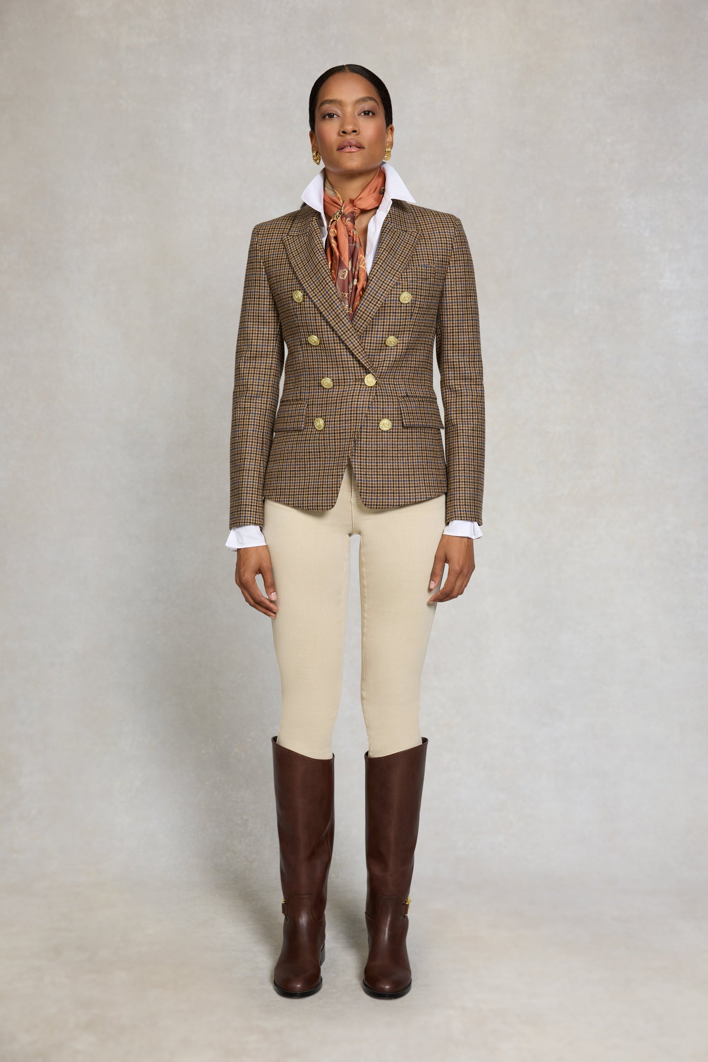 Knightsbridge Blazer (Abbot Check Tweed)