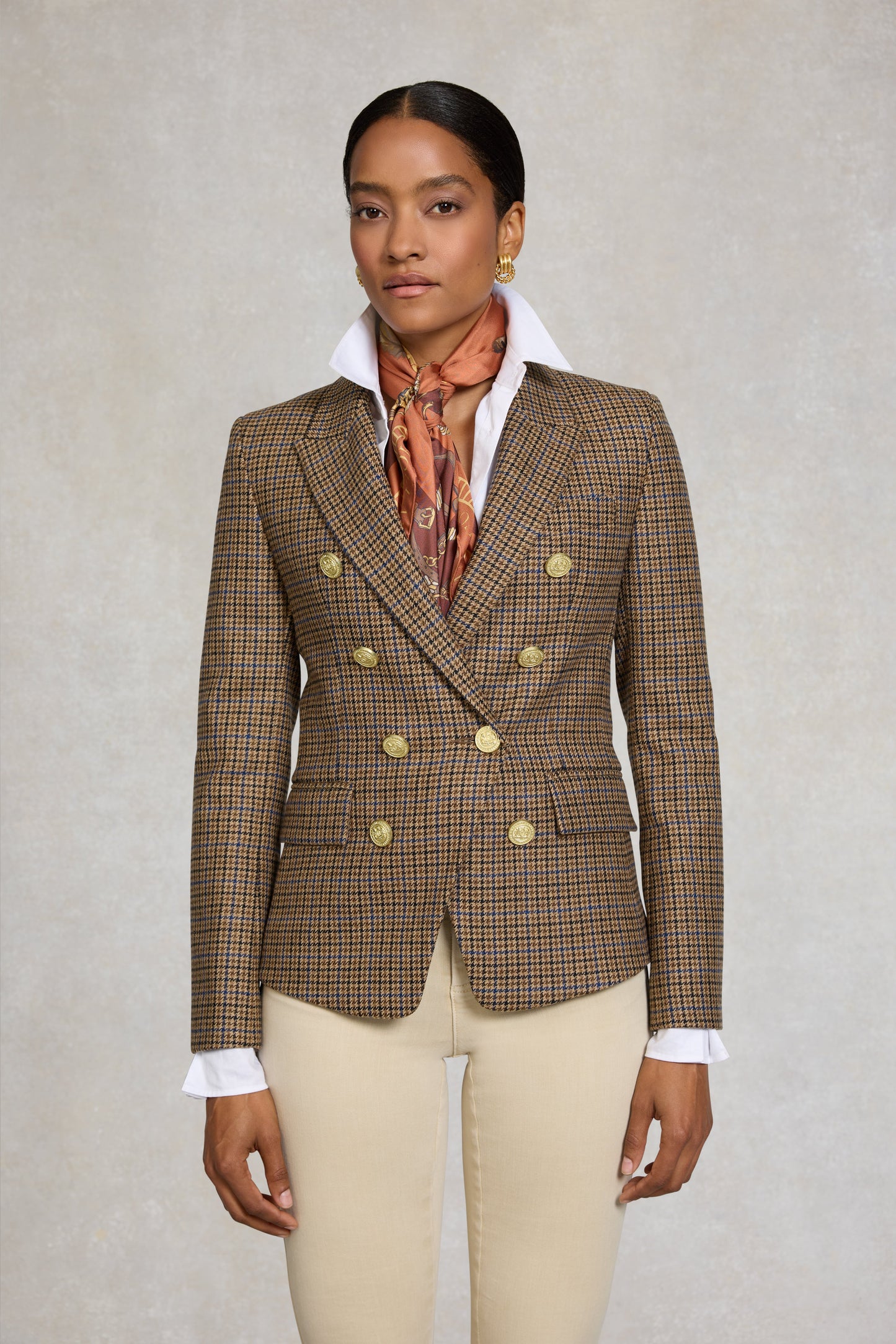 Knightsbridge Blazer (Abbot Check Tweed)