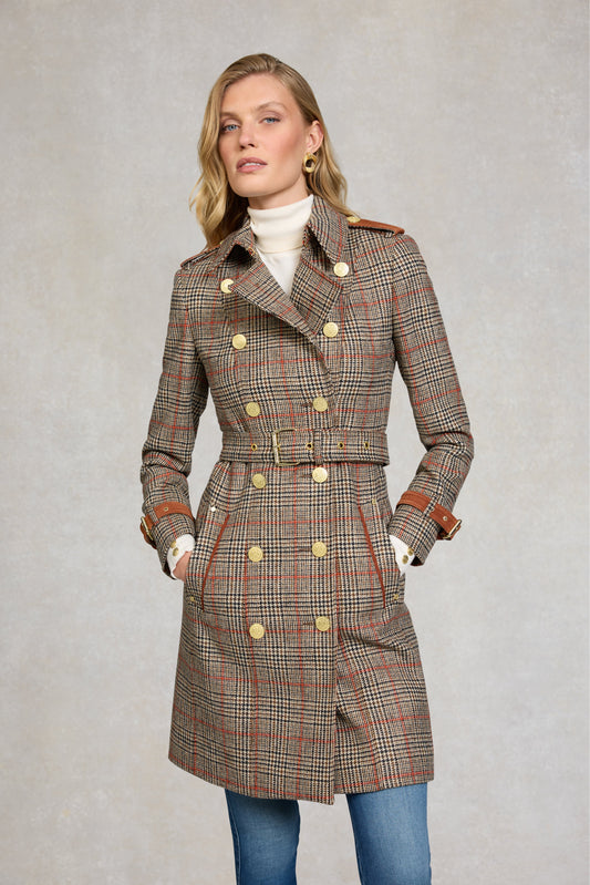 Marlborough Trench Coat (Orange Windsor)