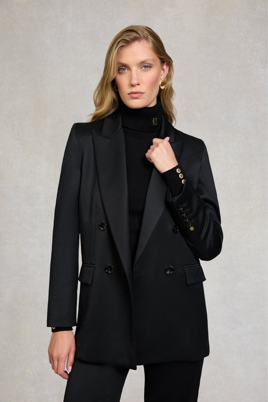 The Portman Blazer (Black Twill)