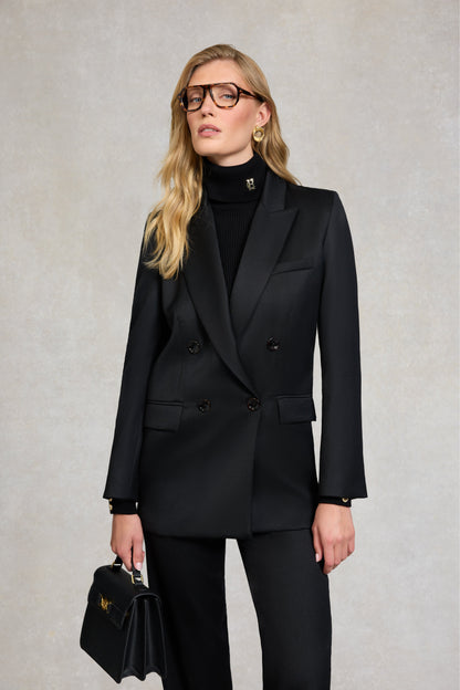 The Portman Blazer (Black Twill)