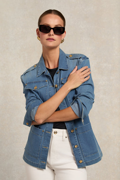 Artillery Jacket (Denim)