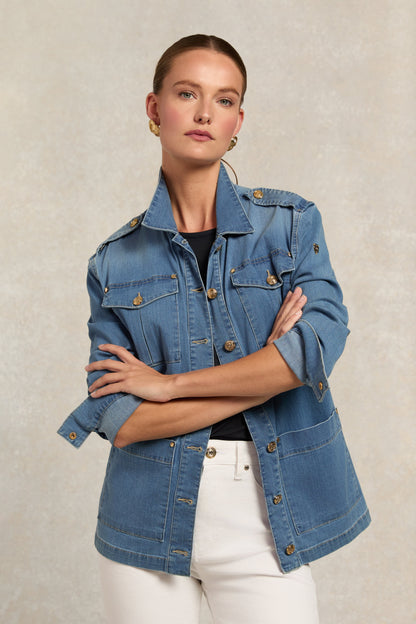 Artillery Jacket (Denim)