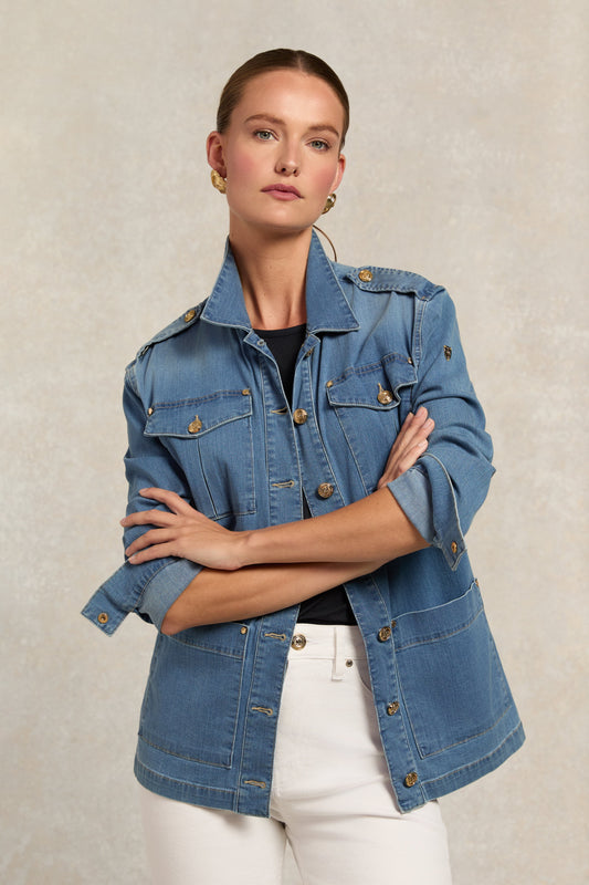 Artillery Jacket (Denim)