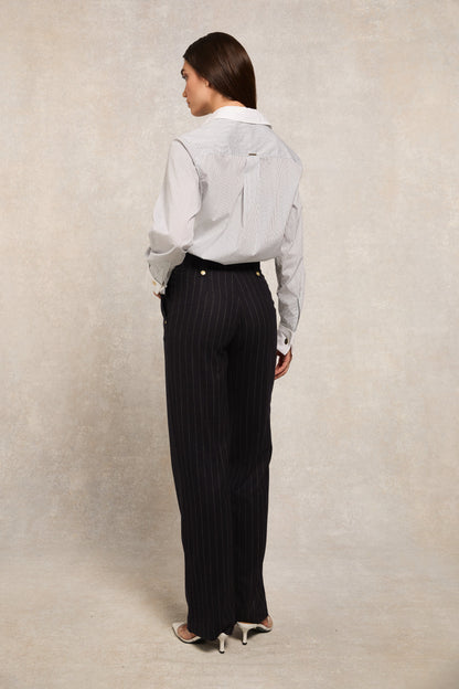 Louisa Shirt (Pinstripe)
