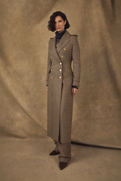 The Great Coat (Abbot Check Tweed)