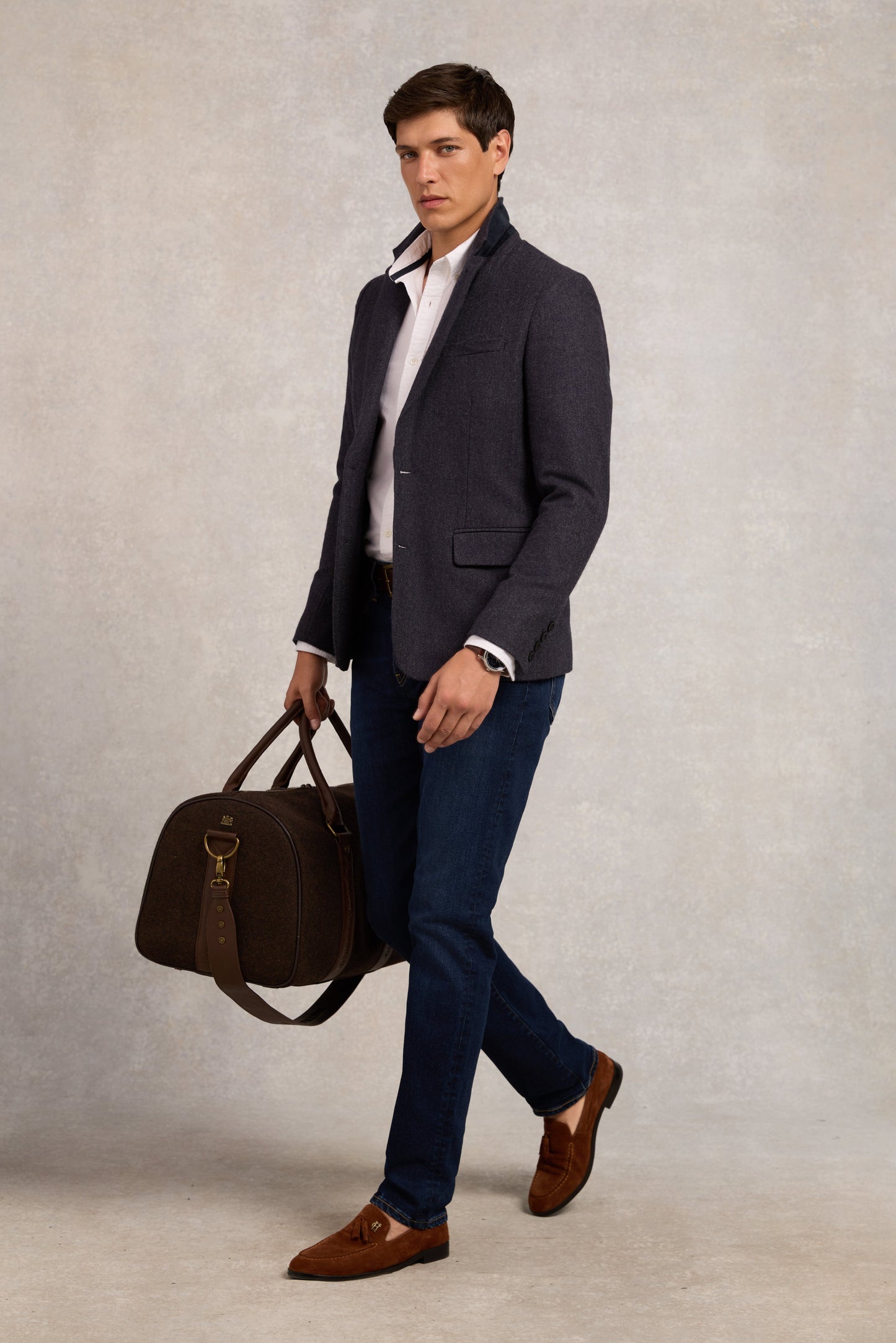 The Single Breasted Blazer (Navy Duke)