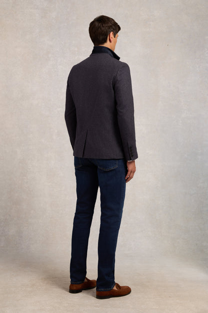 The Single Breasted Blazer (Navy Duke)