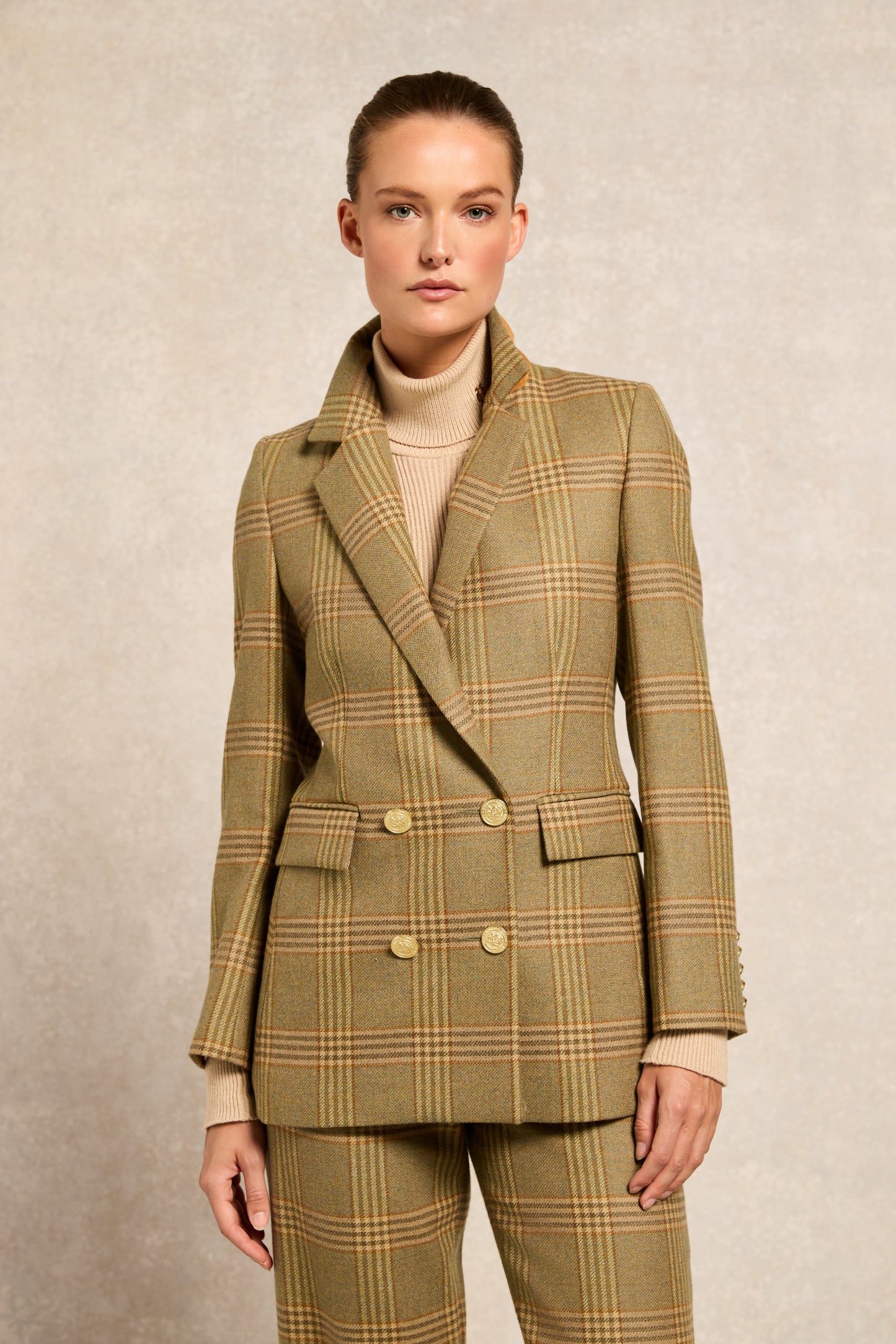 Double Breasted Blazer (Leveret)