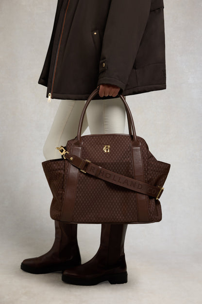 Cheltenham Tote Bag (Chocolate Monogram)