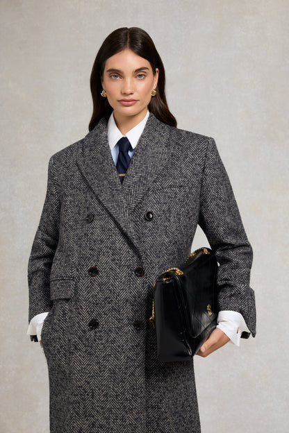 Louisa Shirt (Pale Blue Fine Stripe)