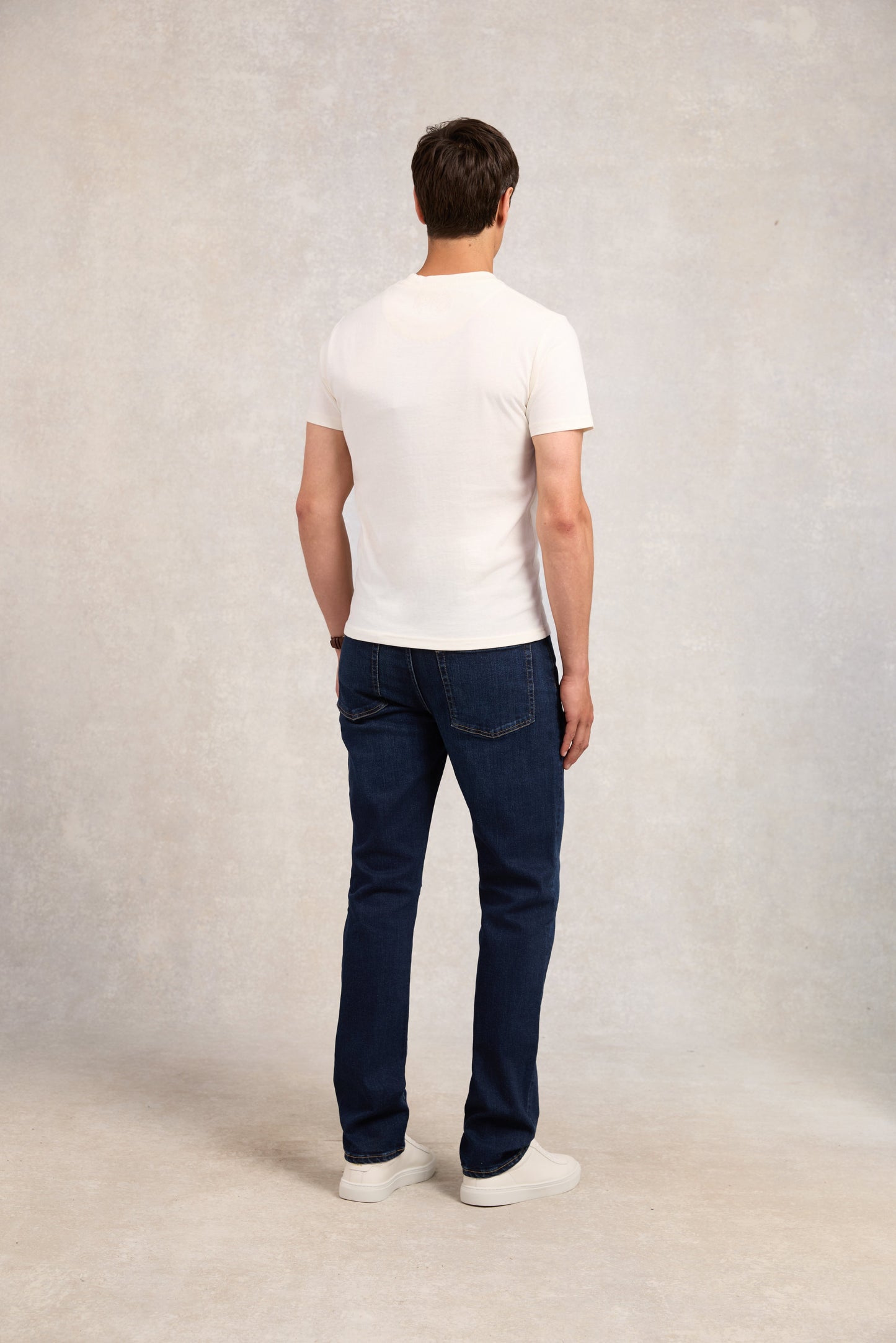 Men's Crew Neck T-Shirt (White)