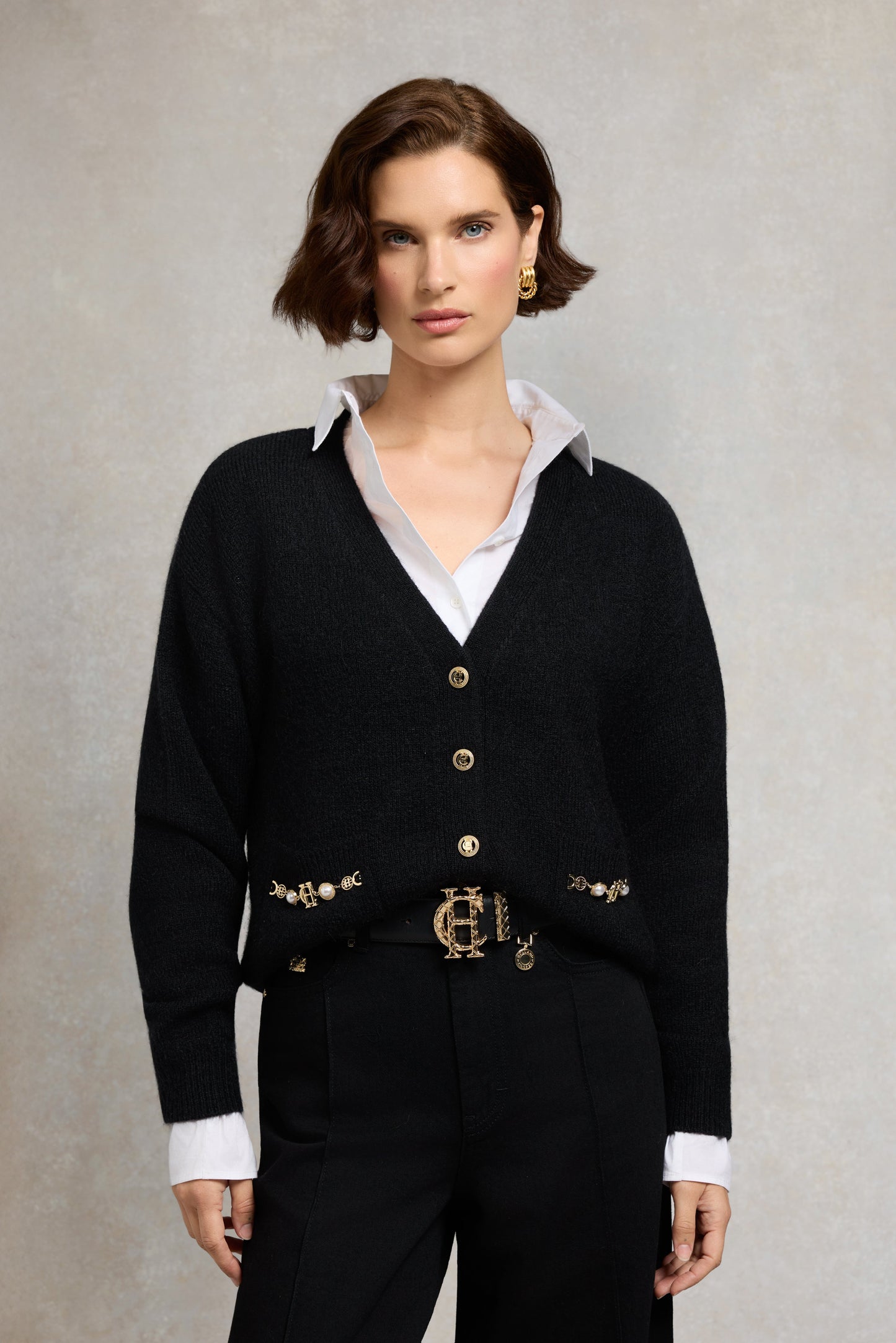 Mila Cardigan (Black)