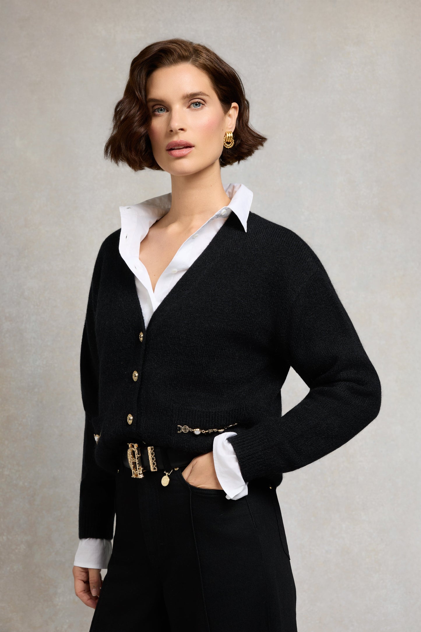 Mila Cardigan (Black)