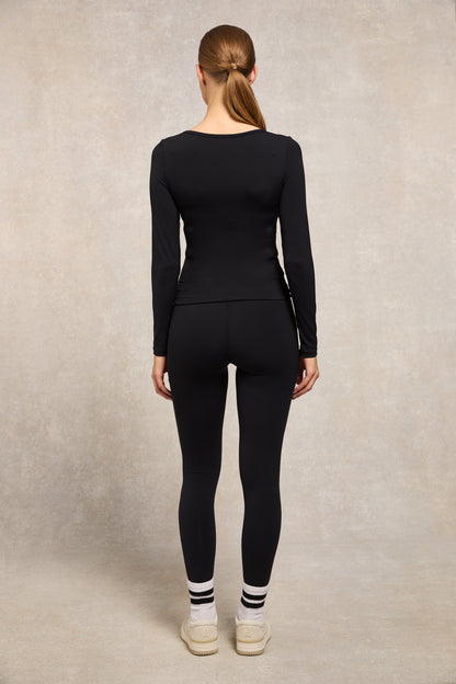 Supersoft Contour Legging (Black)