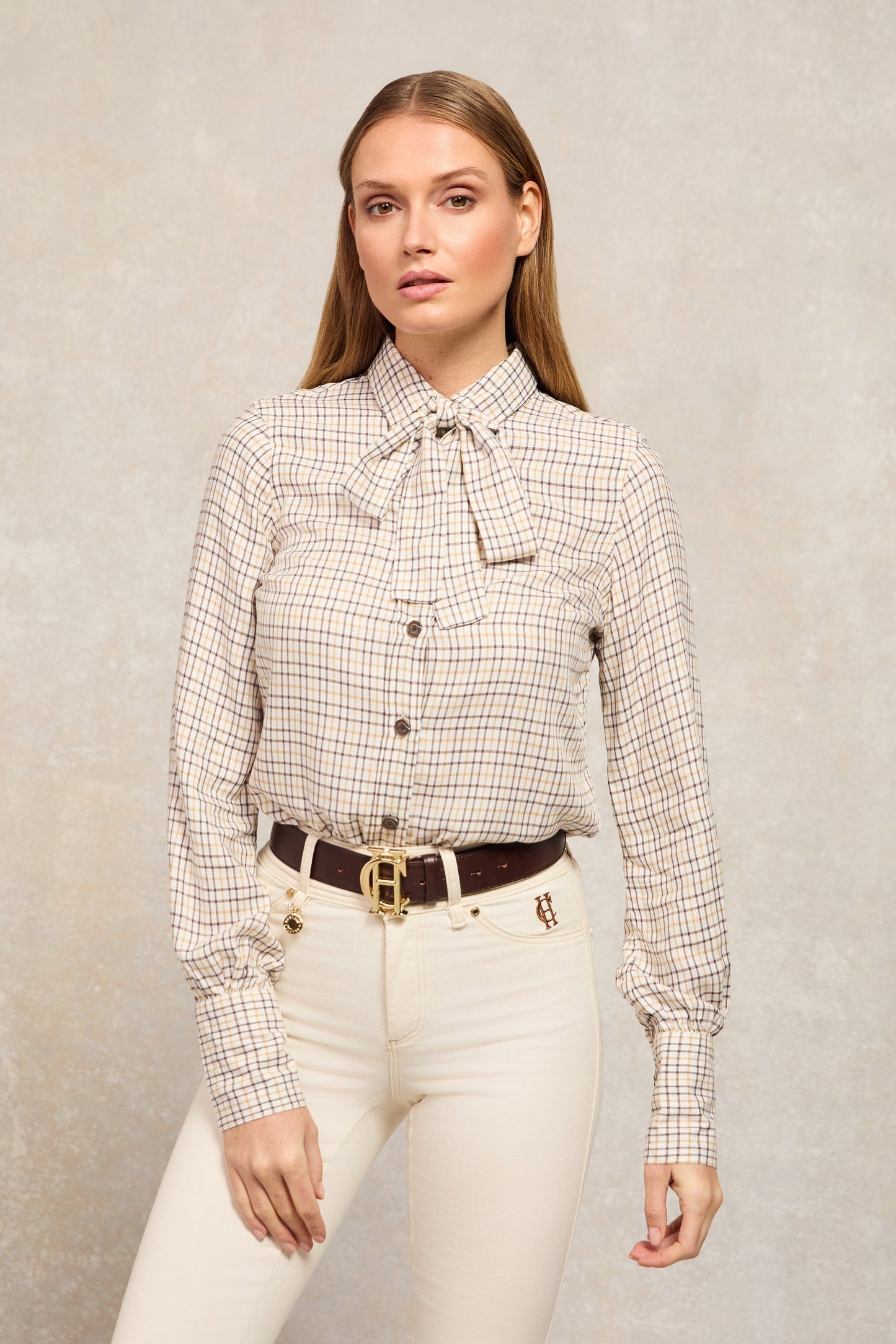 Heritage Shirt (Cheltenham Camel Check)